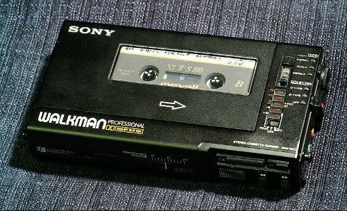 Sony Walkman - model WM-D6C z 1984 roku. 