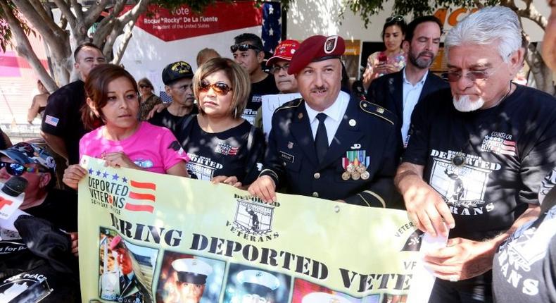 Deported US military veterans, swept up by changes in immigration laws, include veterans of US wars in Vietnam, Iraq and Afghanistan