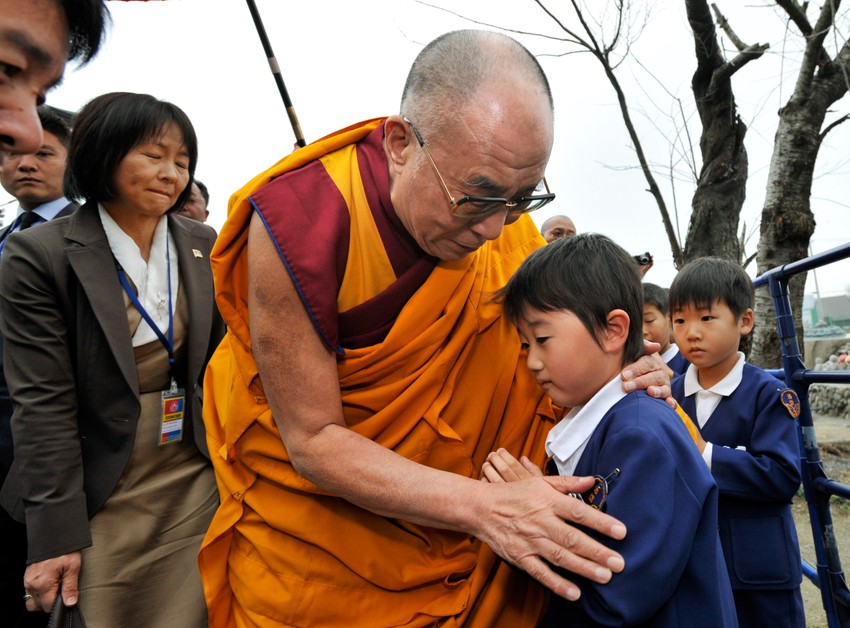 Dalaj lama u Japanu 2011.