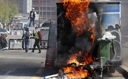 Tuluza w ogniu. Ostre starcie "żółtych kamizelek" z policją