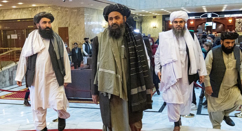 Taliban deputy Abdul Ghani Baradar.