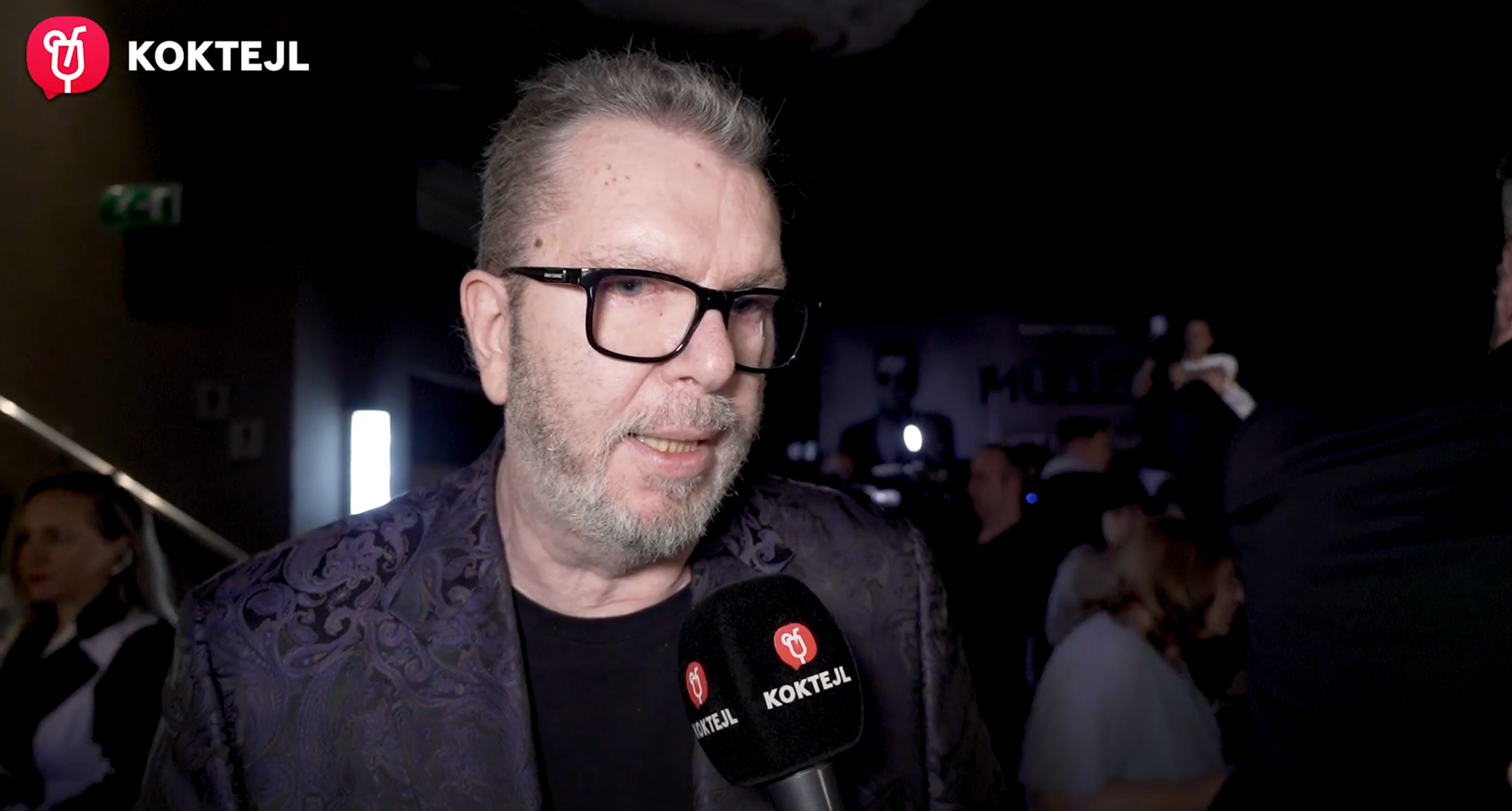 Richard Müller na premiére muzikálu Müller - Život na 2 ťahy.