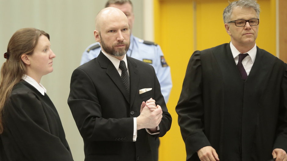 Anders Breivik w 2017 r.