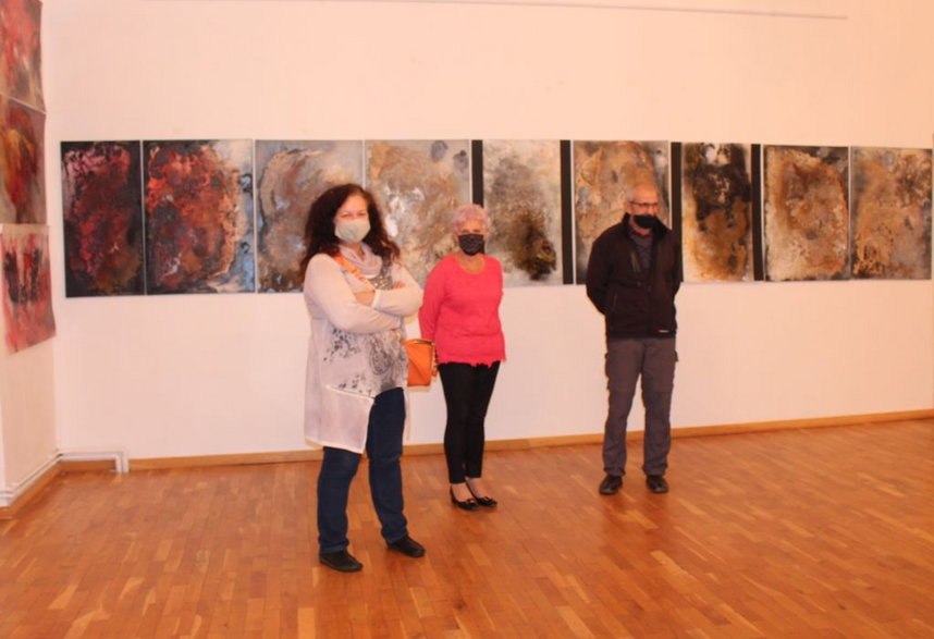 Wystawa Małgorzaty Rynarzewskiej w Galerii Feininger. Foto: TOK