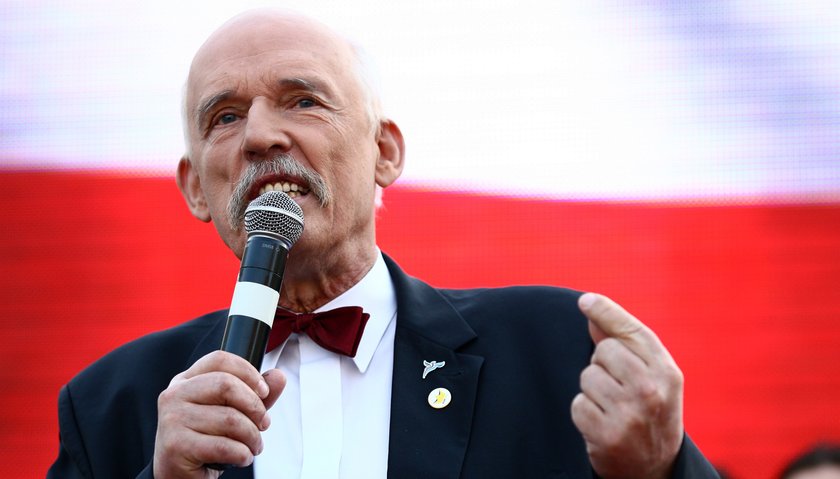 Janusz Korwin Mikke, szef partii KORWiN