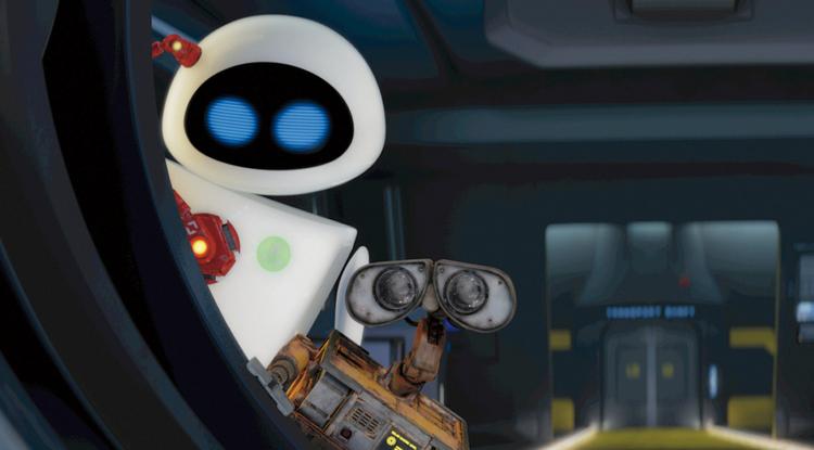 Wall-E és EVA a Pixar robothősei