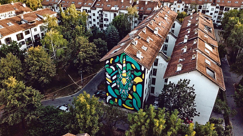 Mural na Bežanijskoj kosi