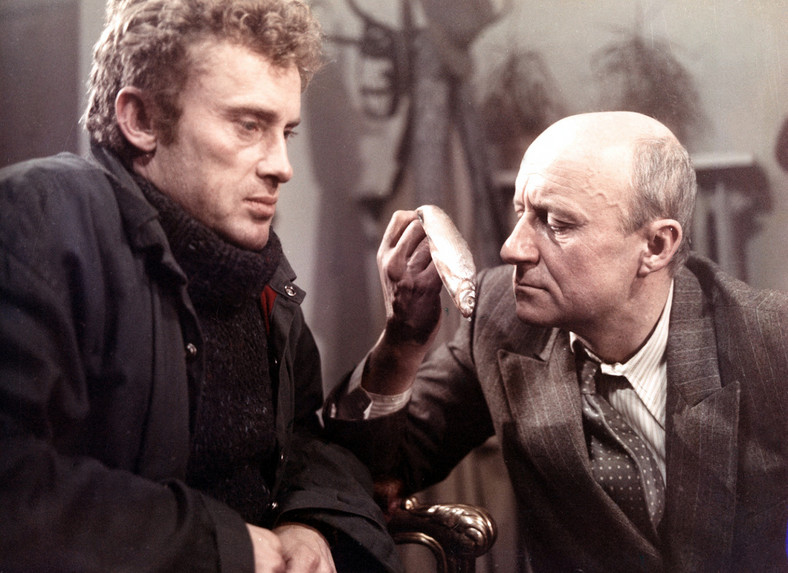 Marek Walczewski i Daniel Olbrychski w filmie "Ga, ga. Chwała boahterom", 1986 r. 