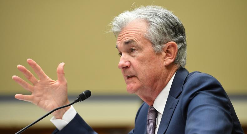 Federal Reserve chairman Jerome Powell signaled the central bank would keep policy as it is.
