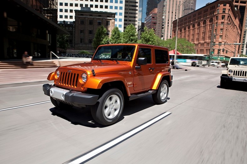 Jeep Wrangler wewnętrznie piękniejszy