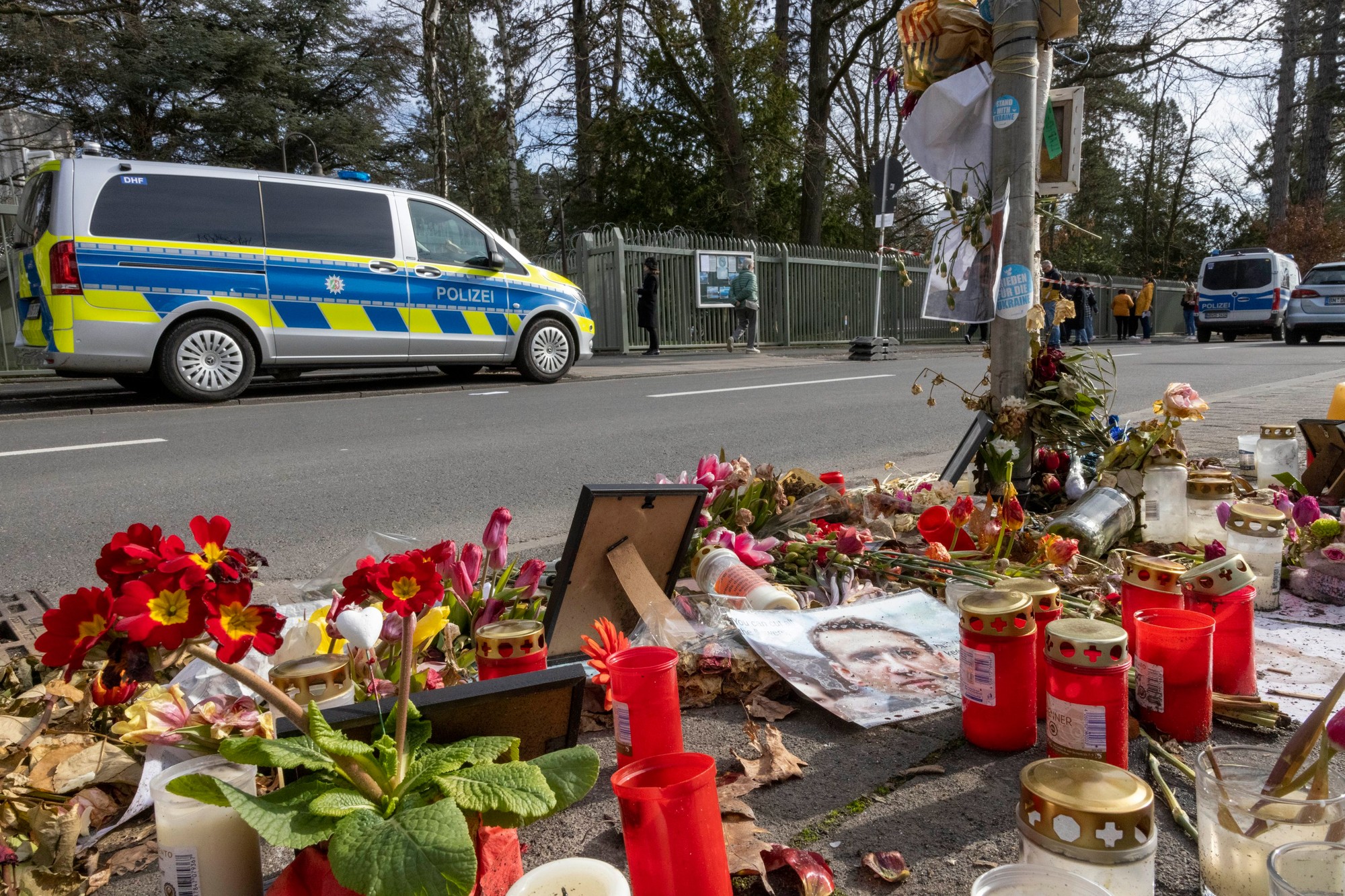 Pohreb ruského opozičného politika Alexeja Navaľného.