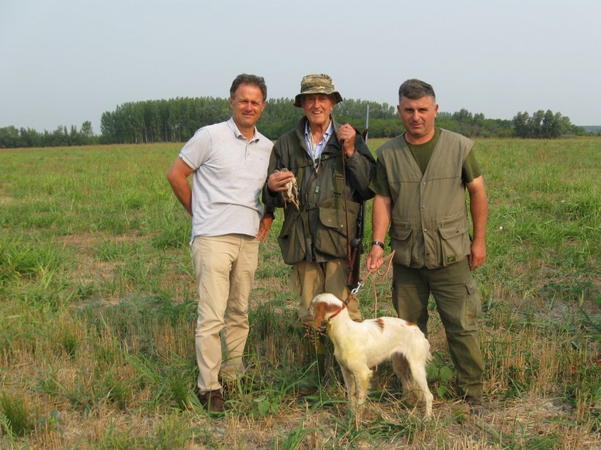 Emilio i Aleso sa domaćinom