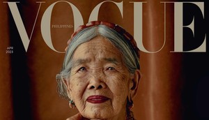 The oldest women on vogue magazine [Instagram/voguephillipines]