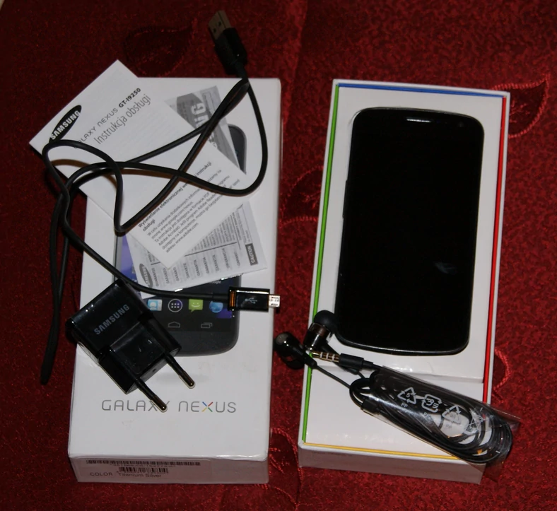 Galaxy Nexus unbox