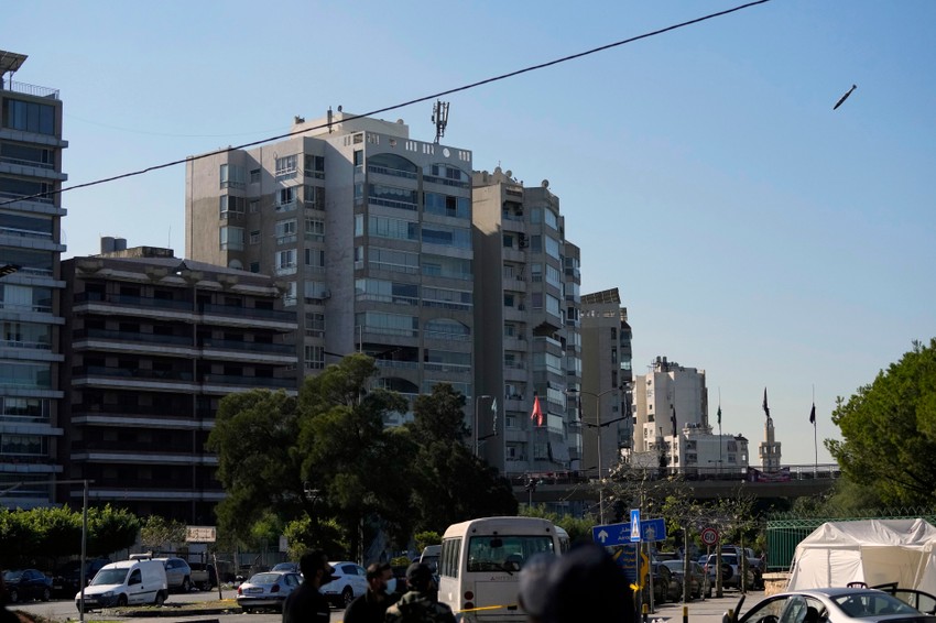 Izraelski napad na zgradu u predgrađu Bejruta Tajuneh 15. novembra