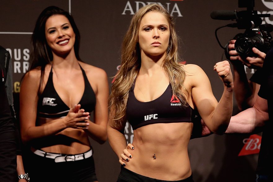 Ronda Rousey w 2015 r.