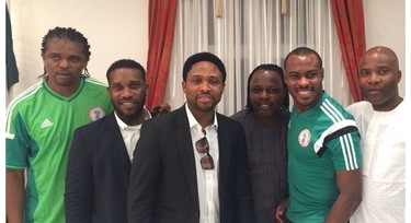 Super Eagles legends to join former Arsenal star in celebrating his retirement