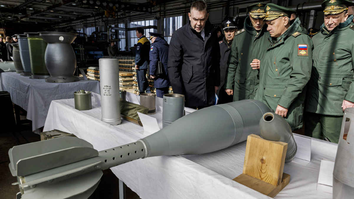 Rosja zaczęła masową produkcję bomb lotniczych. "Ta broń to piekło"