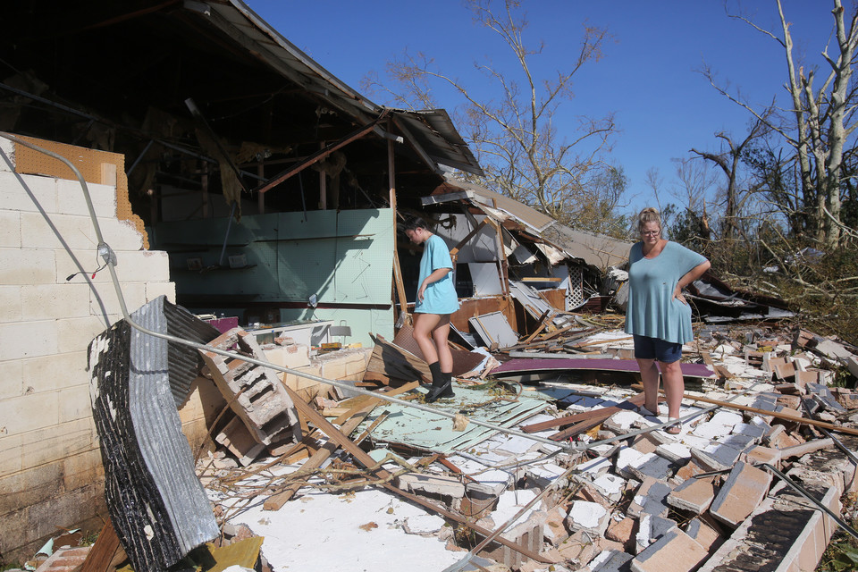 USA: do 7 wzrósł bilans ofiar śmiertelnych huraganu Michael