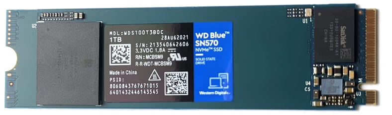  WD Blue SN570 – mistrz stosunku ceny do wydajności.
