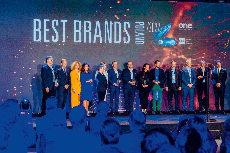 Gala Best Brands: wszyscy nagrodzeni, osoby wręczające nagrody oraz keynote speakerzy: Tino Krause i Lewis Pugh.