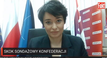 Anna Maria Żukowska ostro o "piątce Konfederacji". Mówi, że Nowa Lewica odrzuca nienawiść, ale ws. religijnych pikiet się nie ugnie