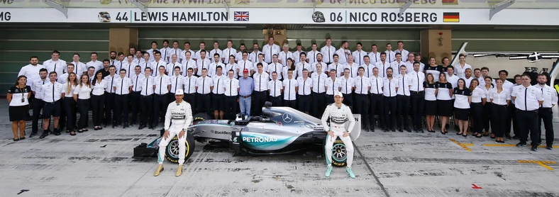 Mercedes GP - mistrz świata Formuły 1 w sezonie 2015