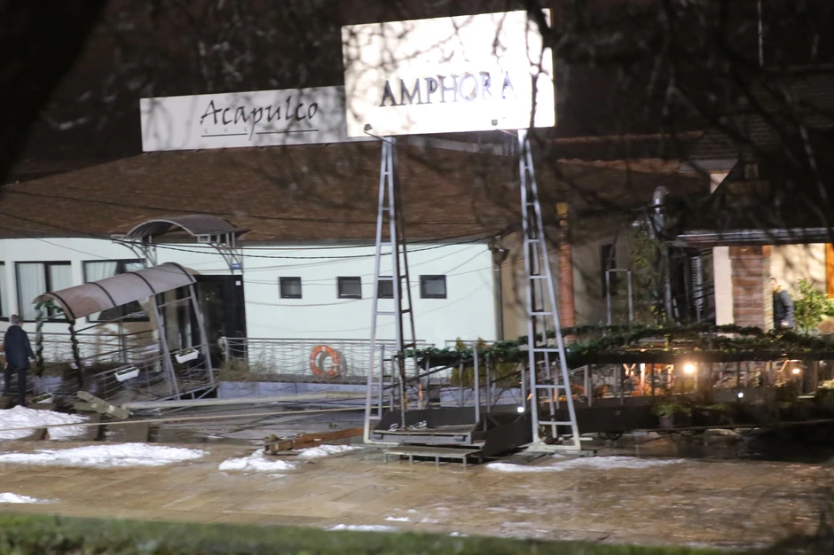 Sudar splavova u Beogradu