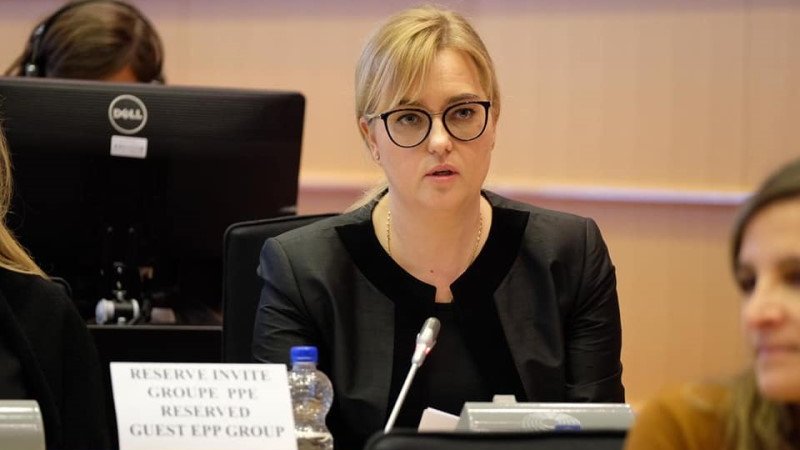 Magdalena Adamowicz w Parlamencie Europejskim