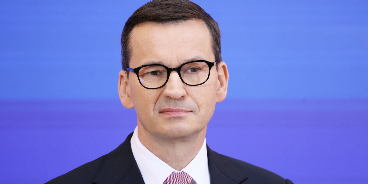 Premier Mateusz Morawiecki