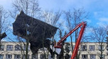 Od rana strażacy usuwają skutki wichury, która przechodzi nad Polską
