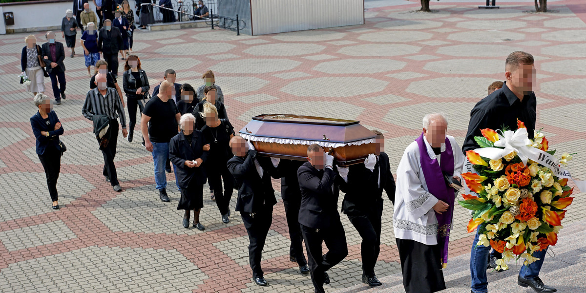 Pogrzeb pani Marii w Białymstoku