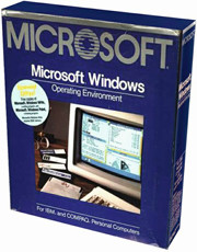 1985 Windows 1.0 Zaprojektowanie tego graficznego interfejsu do systemu DOS zajęło dwa lata. Początkowo system był rynkową klapą.