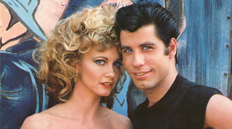 Olivia Newton-John (mellette John Travolta) az 1978-as Grease-zel lett sztár / Fotó: Northfoto