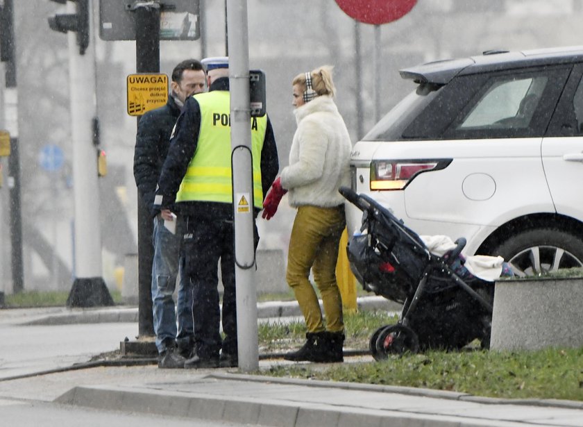 Znana aktorka rozbiła auto w Warszawie