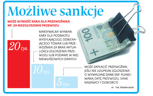 Możliwe sankcje