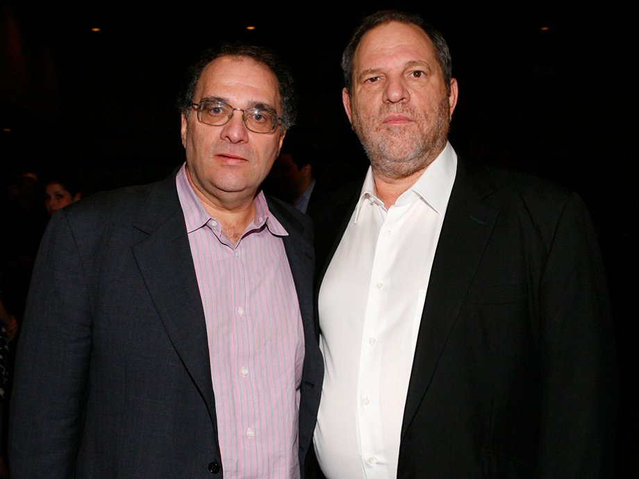 (L-R) Bob and Harvey Weinstein.