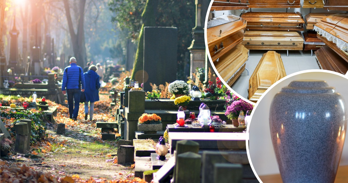 Trumny jak szafki kuchenne i urny z ekranem. "Pomysłowość producentów nie zna granic"