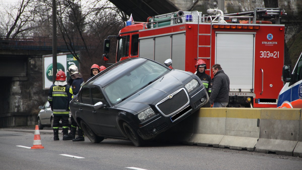 Wypadek, Armii Krajowej, fot. Norbert Litwiński/ Onet