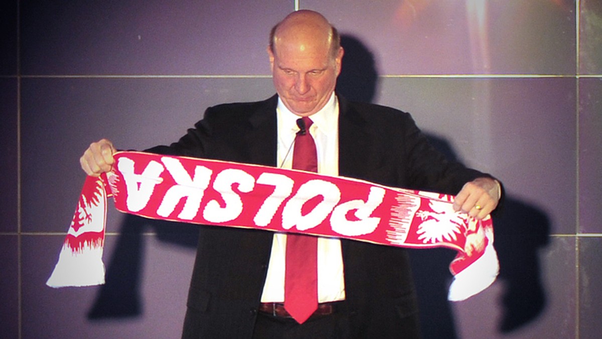 STEVE BALLMER W POLSCE