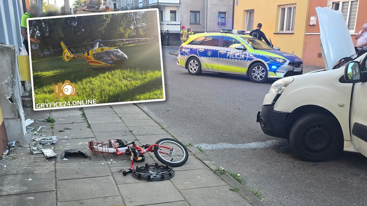 Potrącił dziecko na rowerku. Zatrważające informacje o sprawcy wypadku