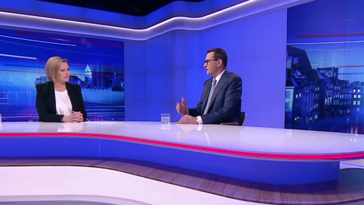 Mateusz Morawiecki dziękuje pracownikom TVP. "Będziemy was bronić do końca"