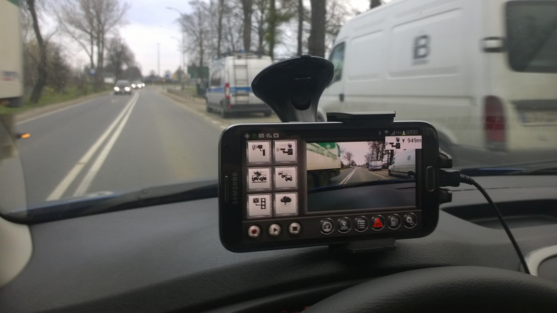 Izzy Drive i smartfon jako wideo rejestrator GPS.