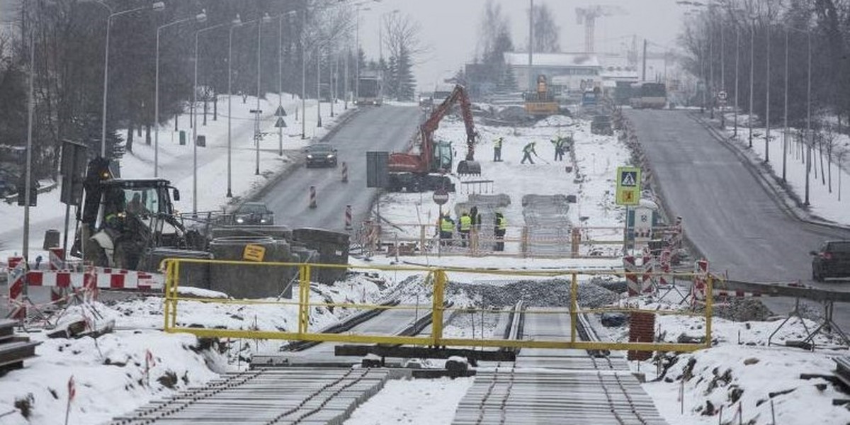 Budowa tramwaju na Morenę