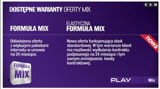 PLAY rusza z nową ofertą. Nowa Formuła MIX i darmowy internet LTE do końca roku