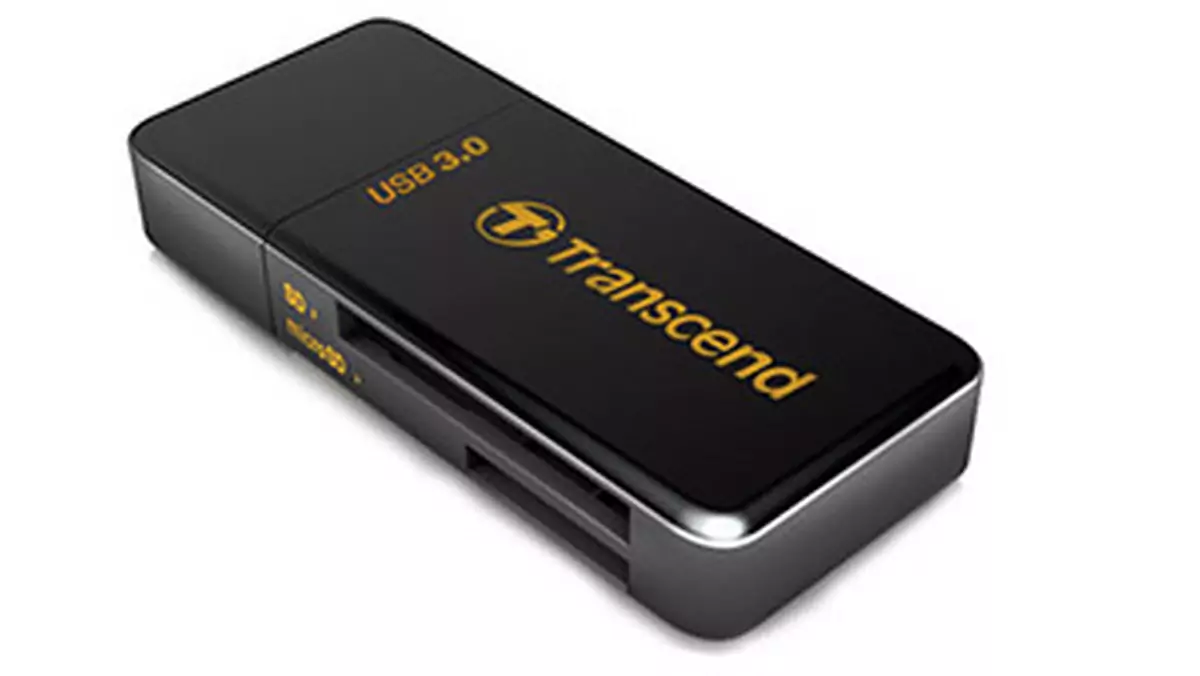 Transcend RDF5: czytnik kart pamięci w obudowie pendrive USB 3.0 