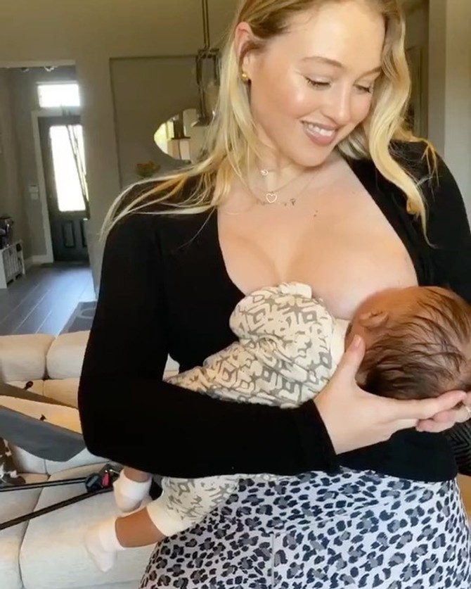 Iskra Lorens sa sinom