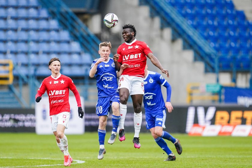 Pilka nozna. PKO Ekstraklasa. Wisla Krakow - Stal Mielec. 21.03.2021