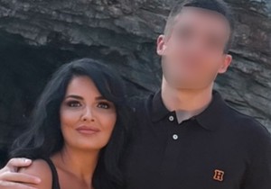 Milena Popović sa sinom