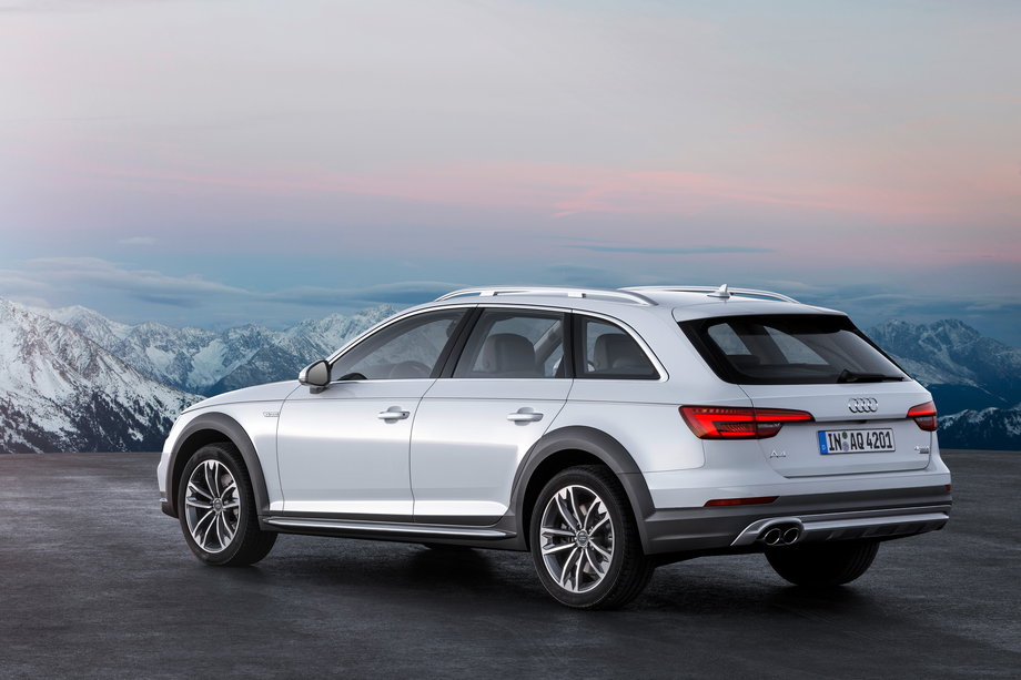 Audi's new A4 Allroad station wagon also appeared.